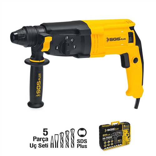 SGS Kırıcı Delici Matkap 800 Watt (5/Koli)✓